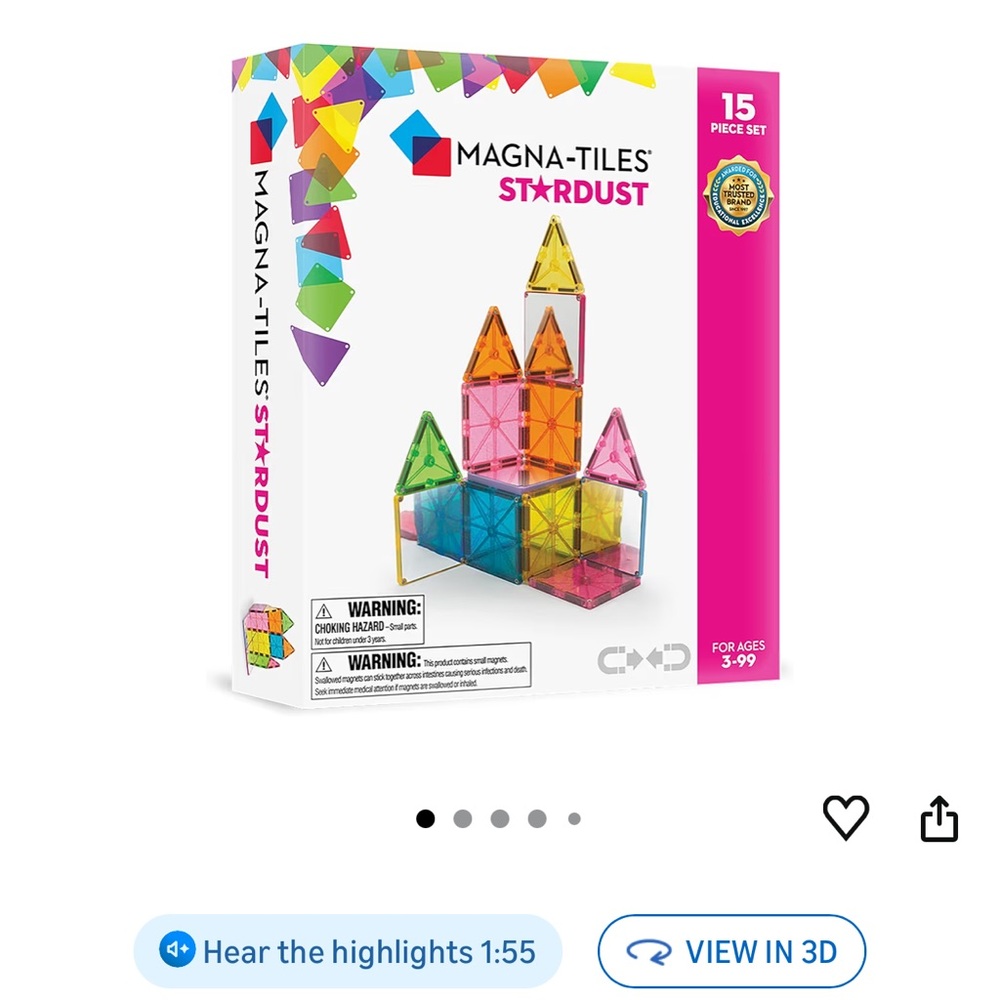 Magna-tiles bundle set - Picture 5 of 6